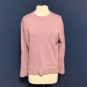 Ella Moss Lilac Knit Crewneck Sweater